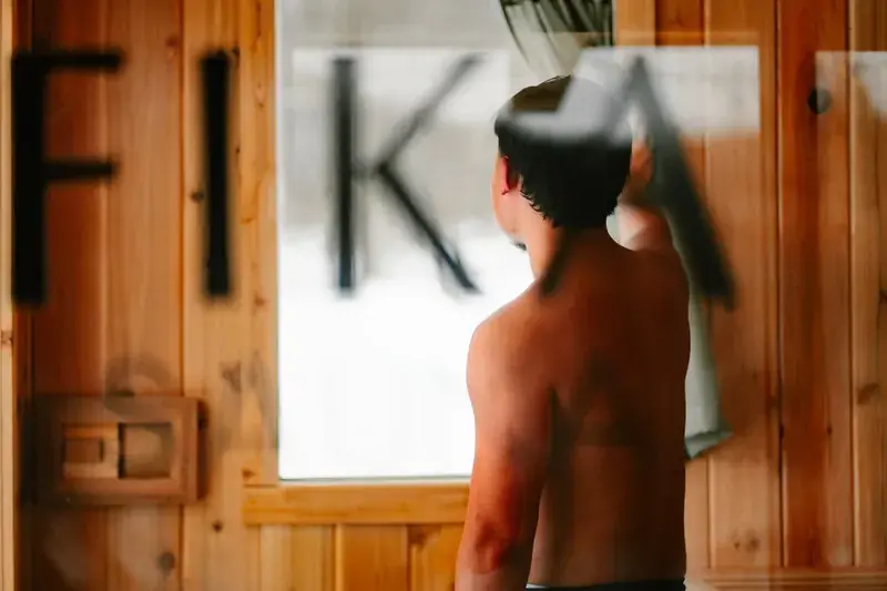 FIKA Sauna in Huntington, VT