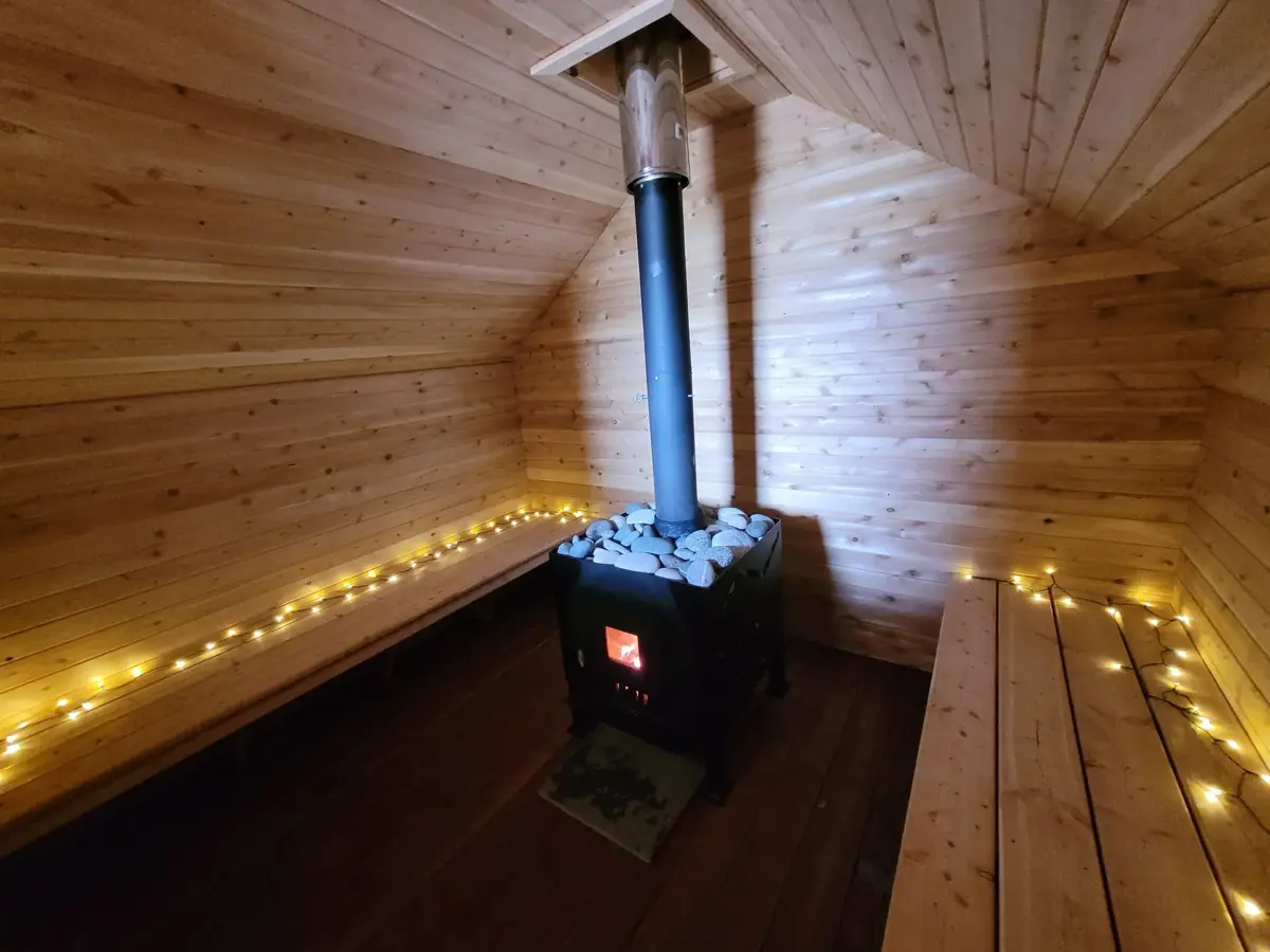 Shoreline Sauna in Owls Head, ME
