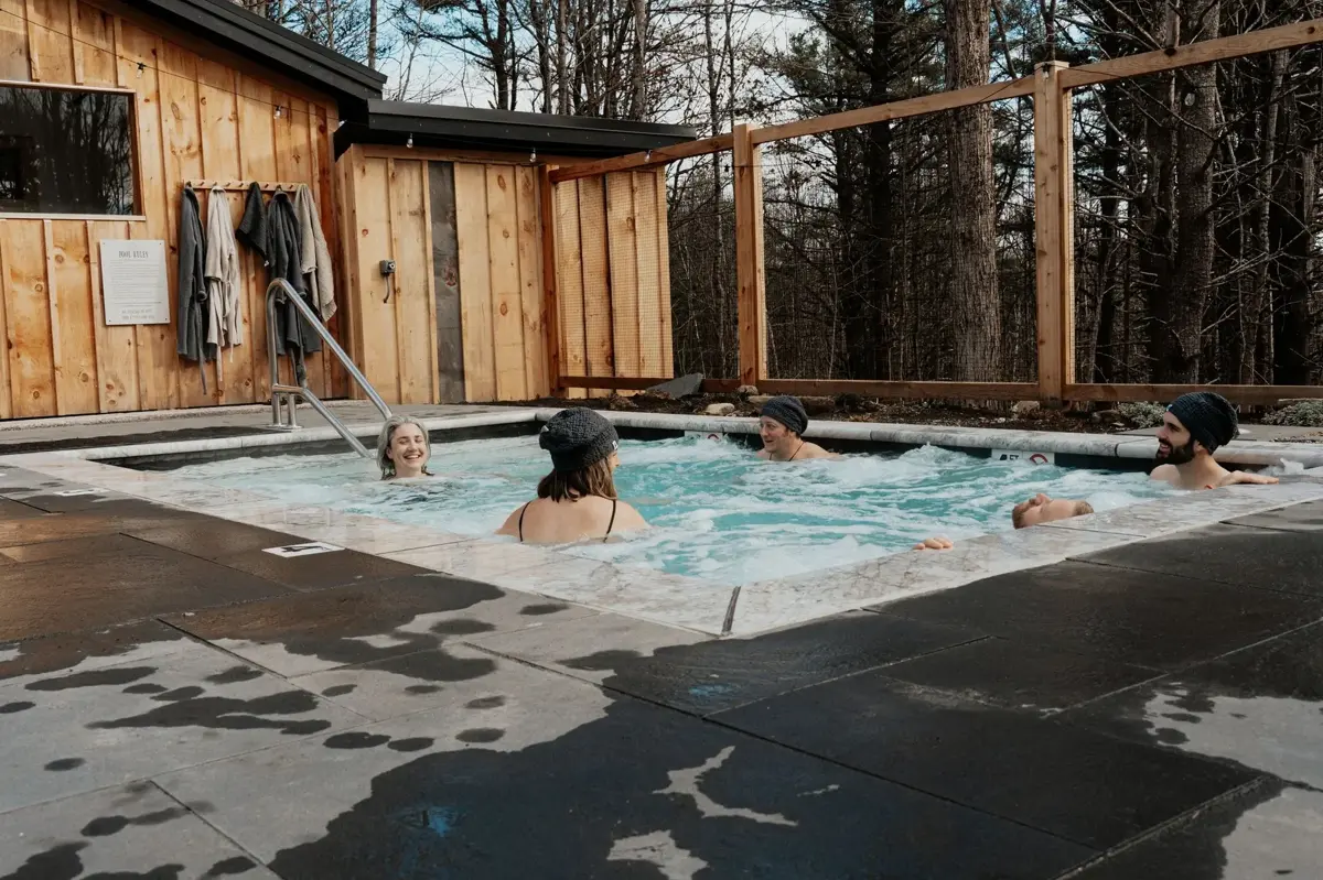 Waterstruck in Newcastle, ME