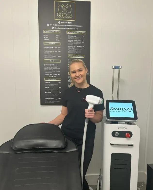 Breck Aesthetics & Wellness in Afton, OK