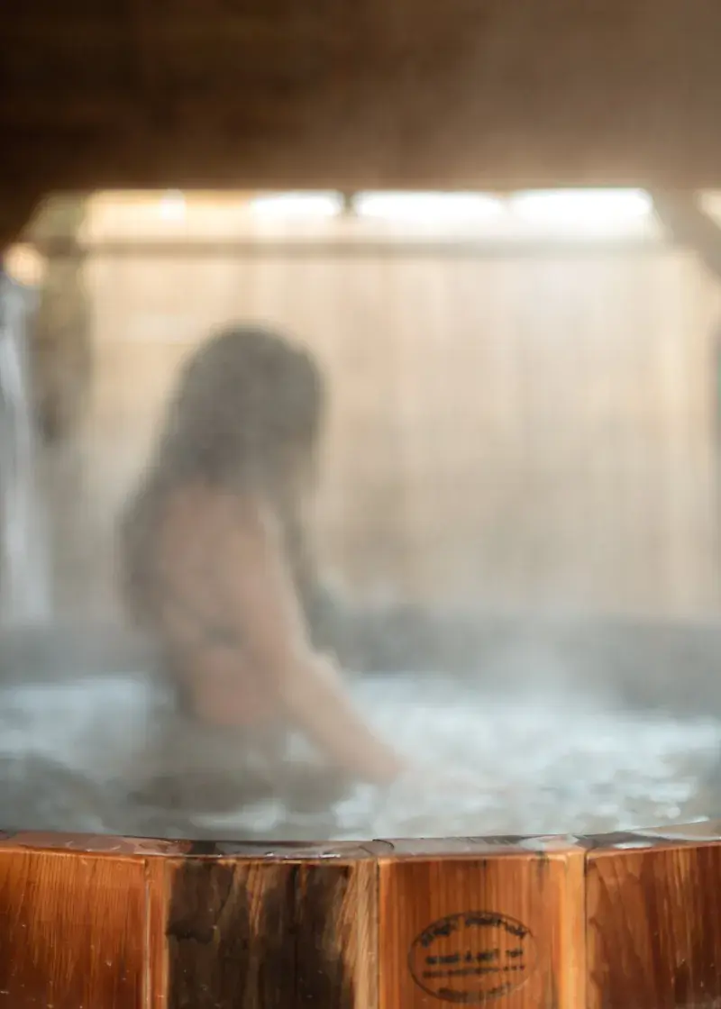 Mud & Lotus: Outdoor Soaking Tub and Sauna in Lawrence, KS